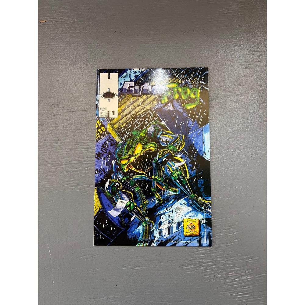 Physical Media - Hall of Heroes Comics - Cyberfrog #1 (1994 First Printing)